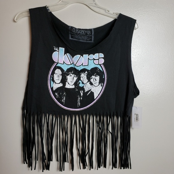 The Doors Band Vintage Style Crop Top XS Ladies - Picture 2 of 6